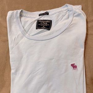 Abercrombie and Fitch light blue T-shirt
